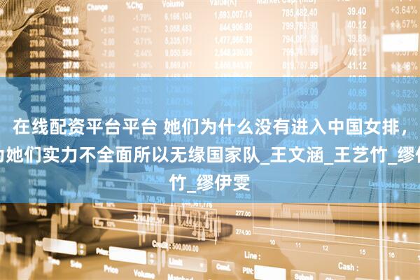 在线配资平台平台 她们为什么没有进入中国女排，因为她们实力不全面所以无缘国家队_王文涵_王艺竹_缪伊雯